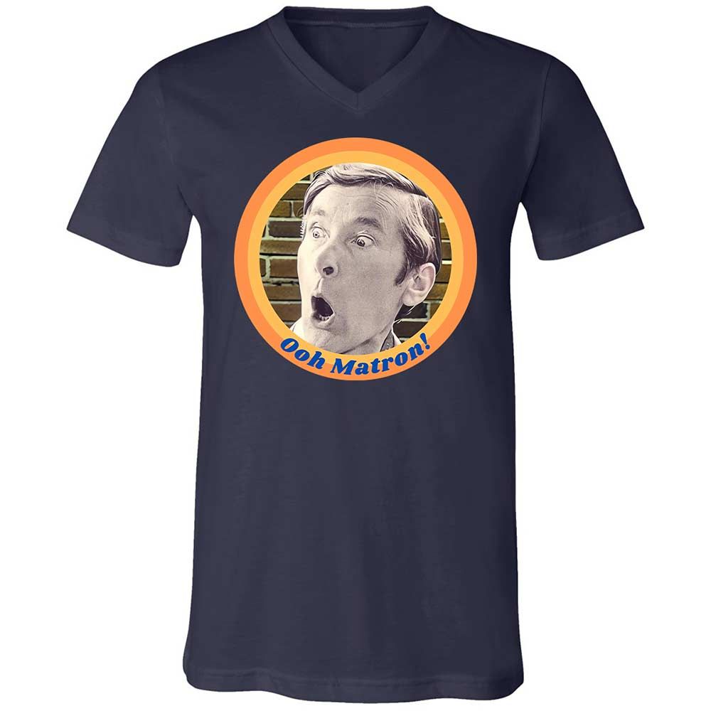 Unisex V-Neck T-Shirt - 66733UPN - Navy - 12