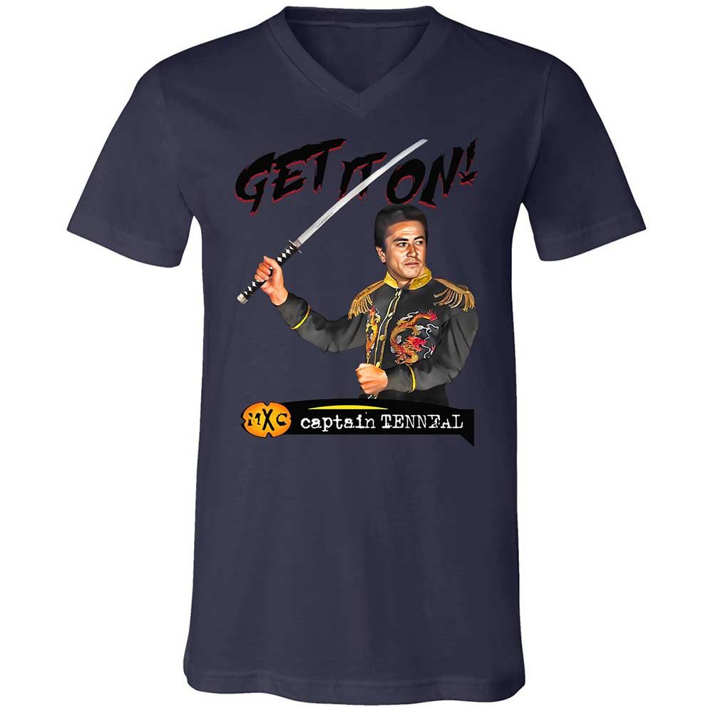 Unisex V-Neck T-Shirt - R56G265T - Navy - 12