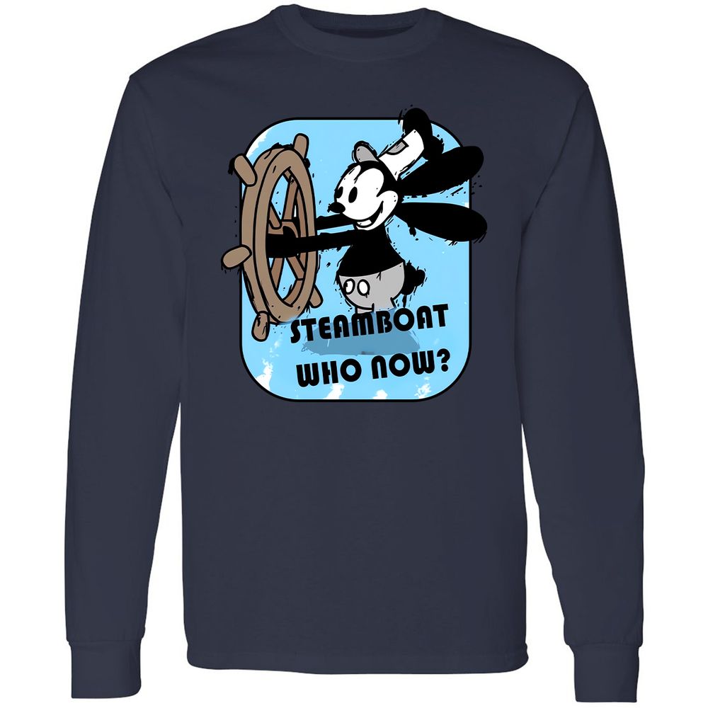 Long Sleeve T-Shirt - HDWKAMFA - Navy - 12