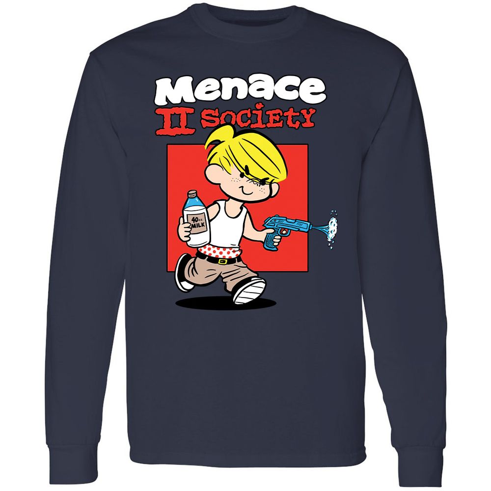 Long Sleeve T-Shirt - KP2MYNV7 - Navy - 12