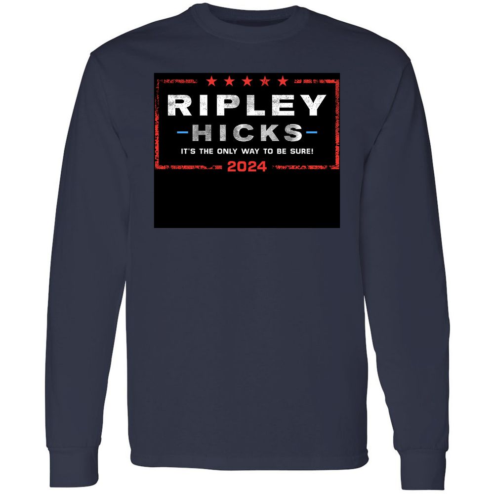 Long Sleeve T-Shirt - 4YYQ8D86 - Navy - 12