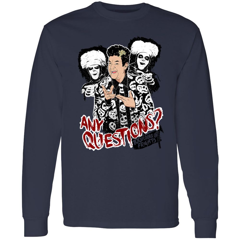Long Sleeve T-Shirt - G7M4DX7V - Navy - 12