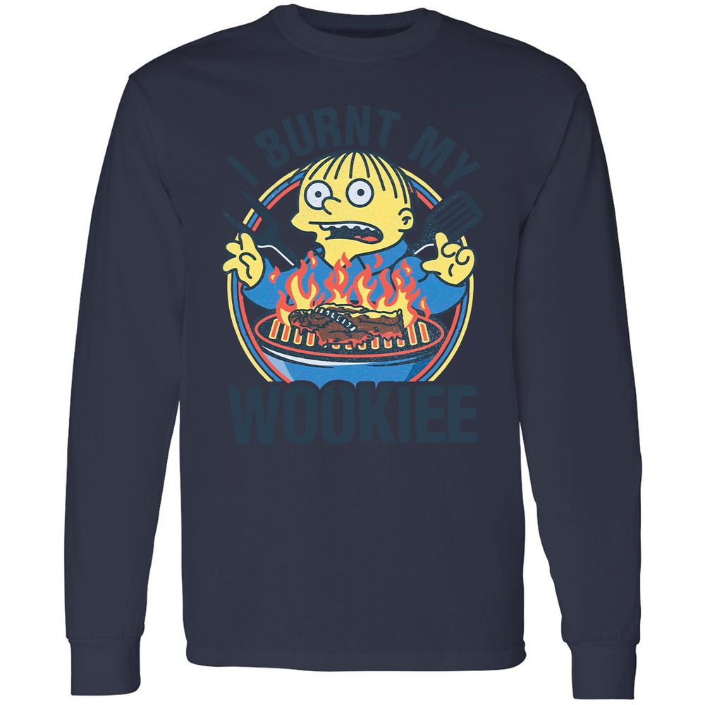 Long Sleeve T-Shirt - QCRGQS72 - Navy - 12