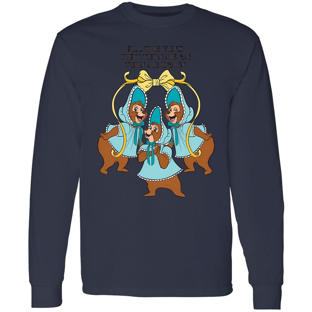 Long Sleeve T-Shirt - 1M4SVDJ7 - Navy - 12