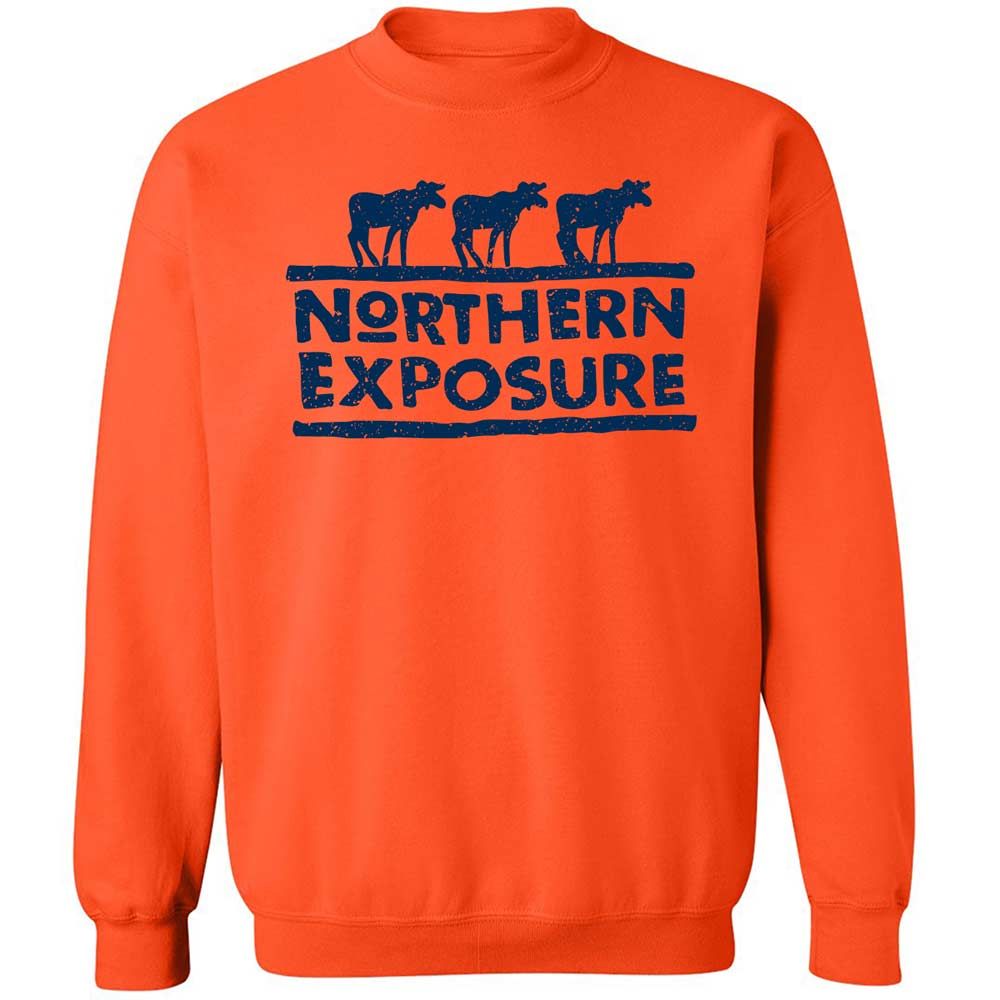 Classic Unisex Sweatshirt - M7QCWTPW - Orange - 12