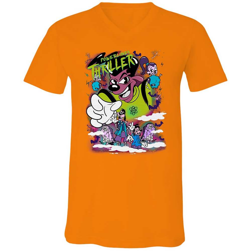 Vintage Pop Cartoon Horror Mashup - Orange - 12