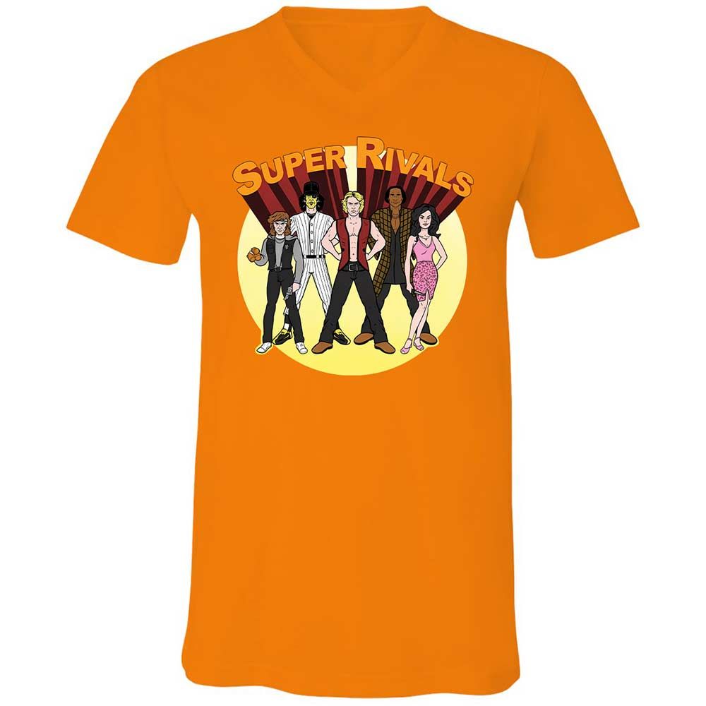 Unisex V-Neck T-Shirt - 1EA6MGTG - Orange - 12