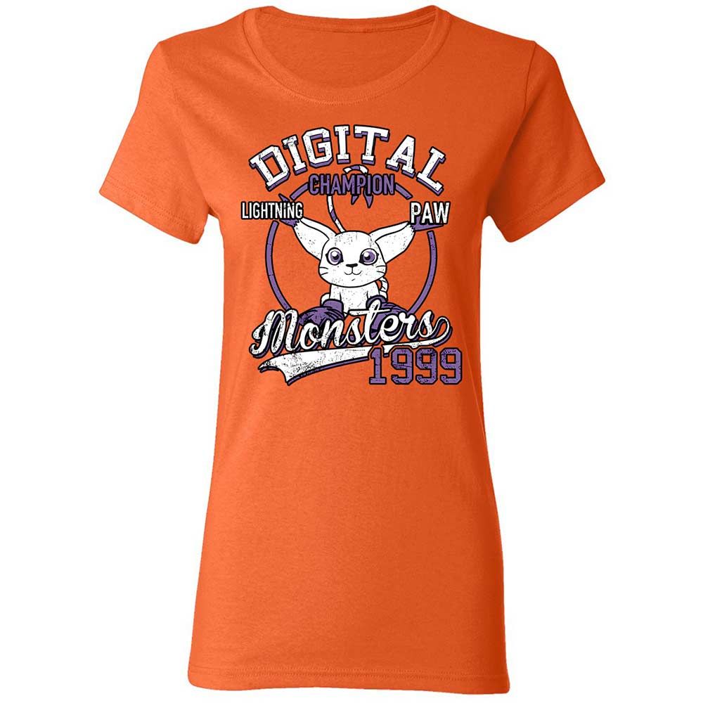 Women's T-Shirt - DZKYRWD7 - Orange - 12