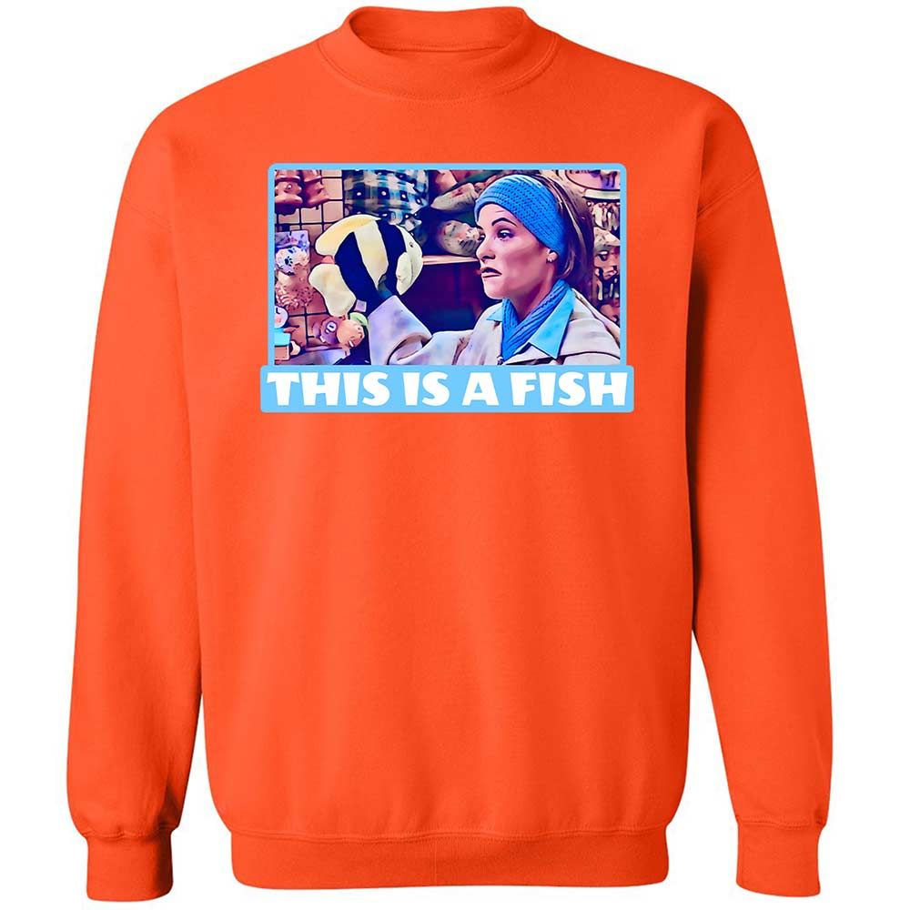Classic Unisex Sweatshirt - 4W98L58X - Orange - 12