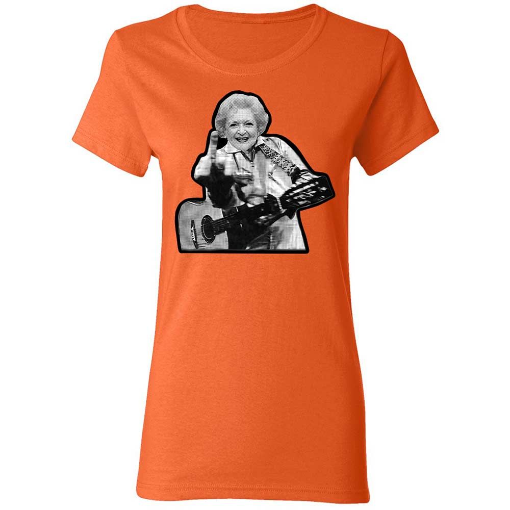 Women's T-Shirt - 8WQ1EPQH - Orange - 12