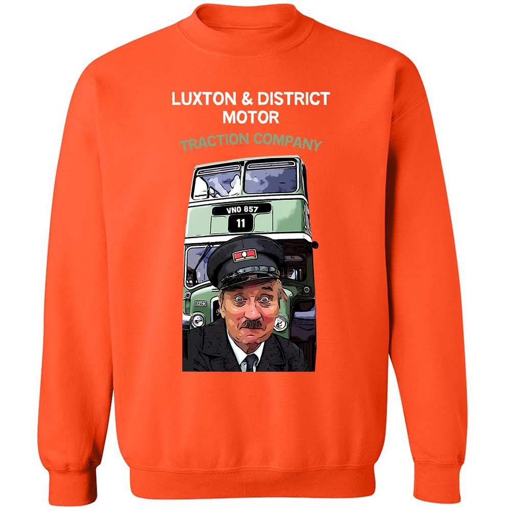 Classic Unisex Sweatshirt - XWZ7FGXU - Orange - 12