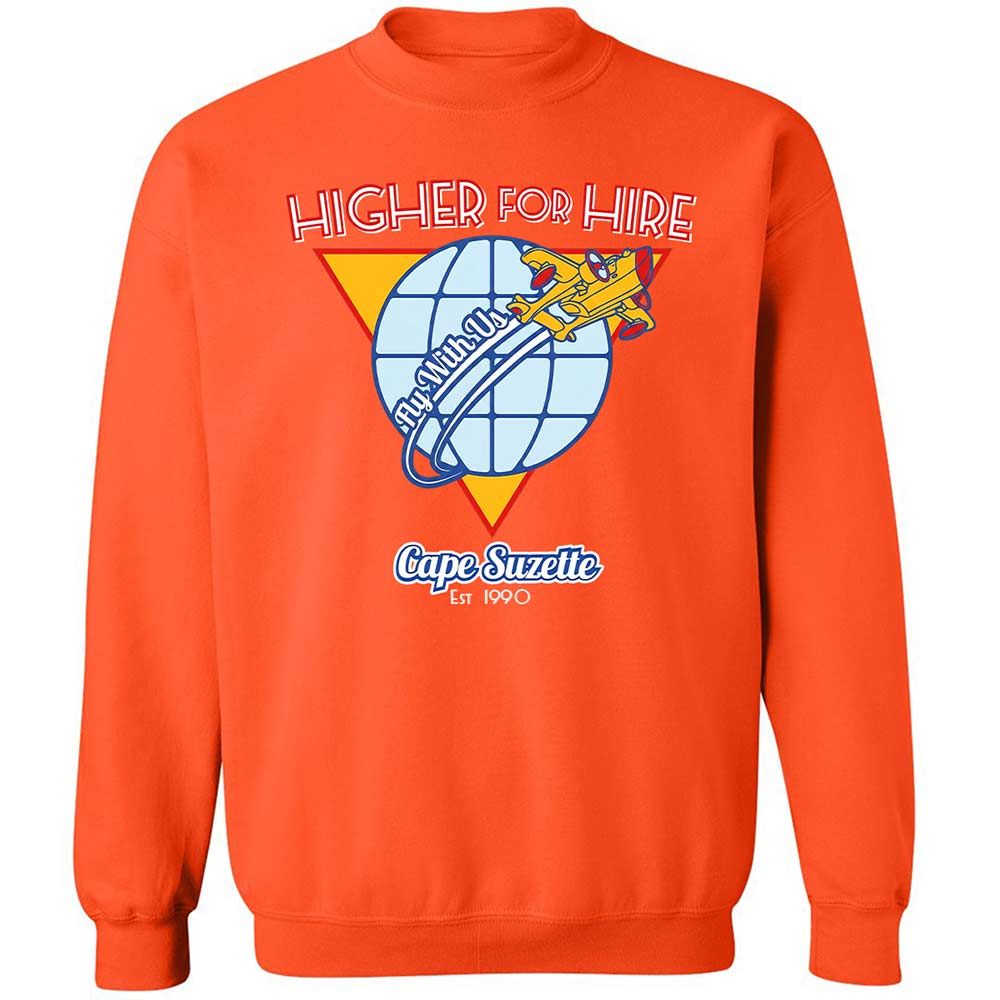 Higher For Hire - Orange - 12
