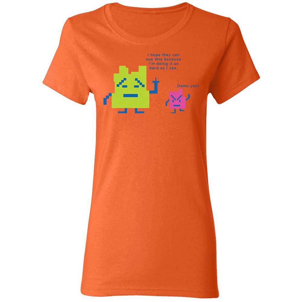 Women's T-Shirt - UNK3YVNY - Orange - 12
