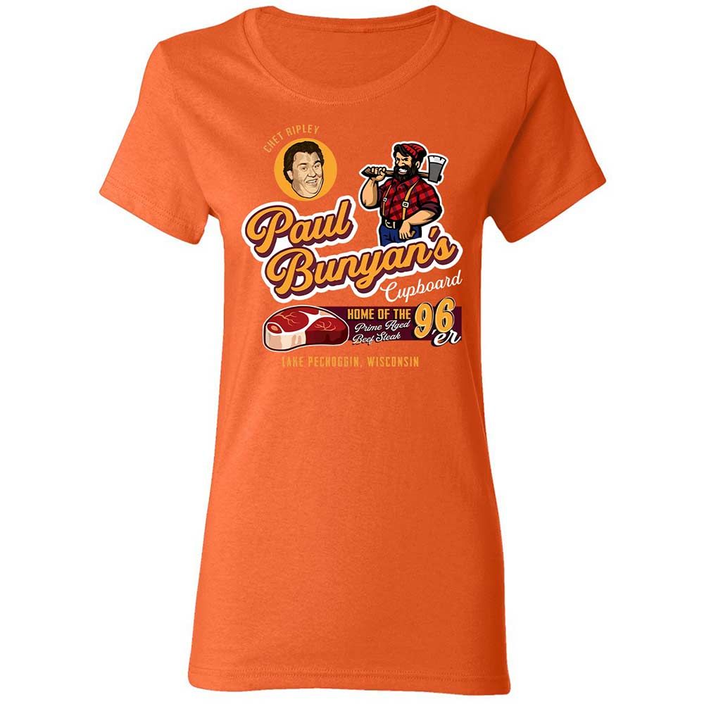 Women's T-Shirt - AJGPF7ZV - Orange - 12