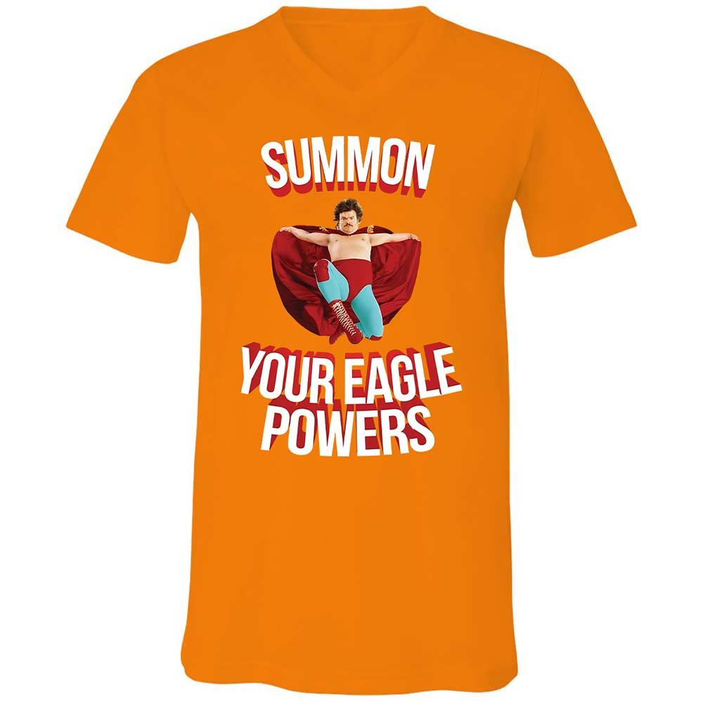 Unisex V-Neck T-Shirt - FCH52RGF - Orange - 12