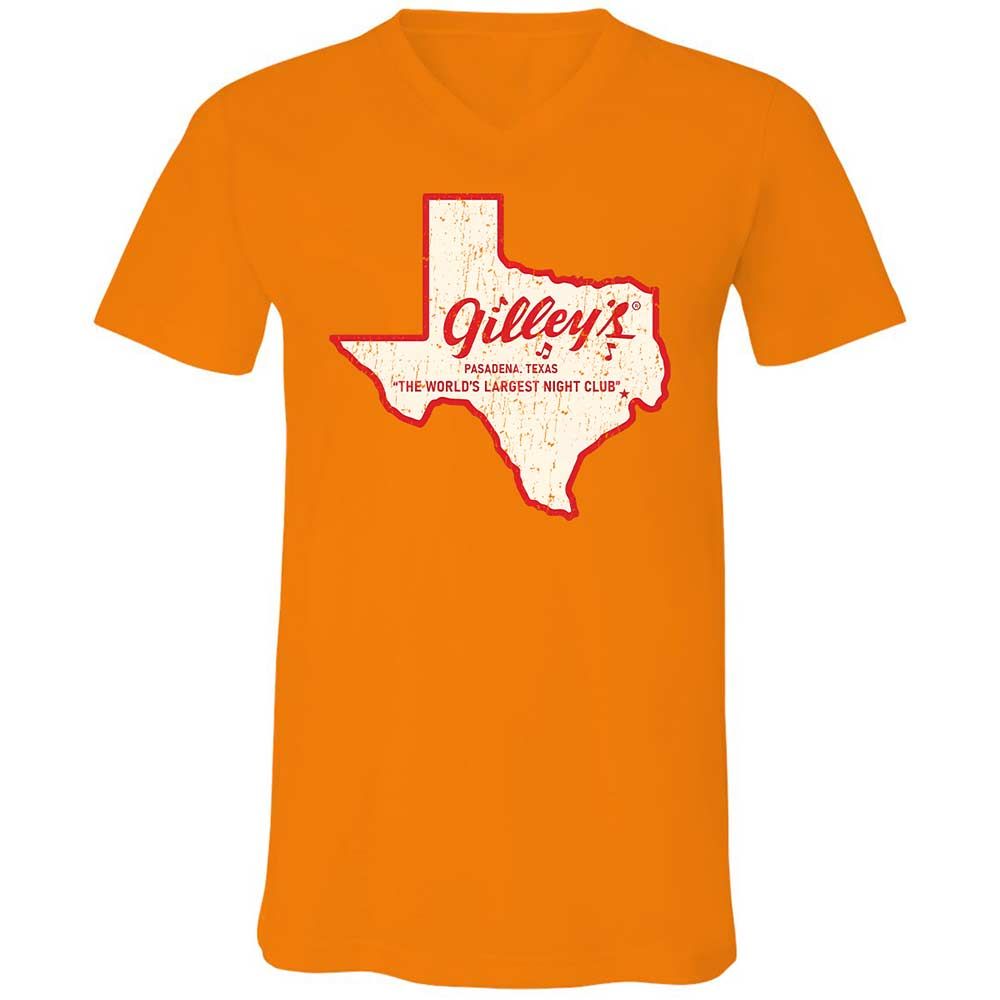 Unisex V-Neck T-Shirt - 8FU27YRA - Orange - 12