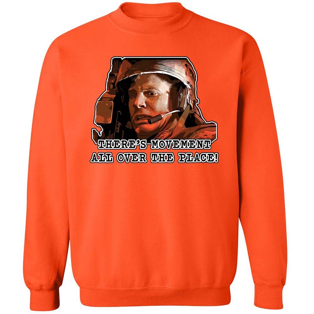 Classic Unisex Sweatshirt - F4K61UWE - Orange - 12