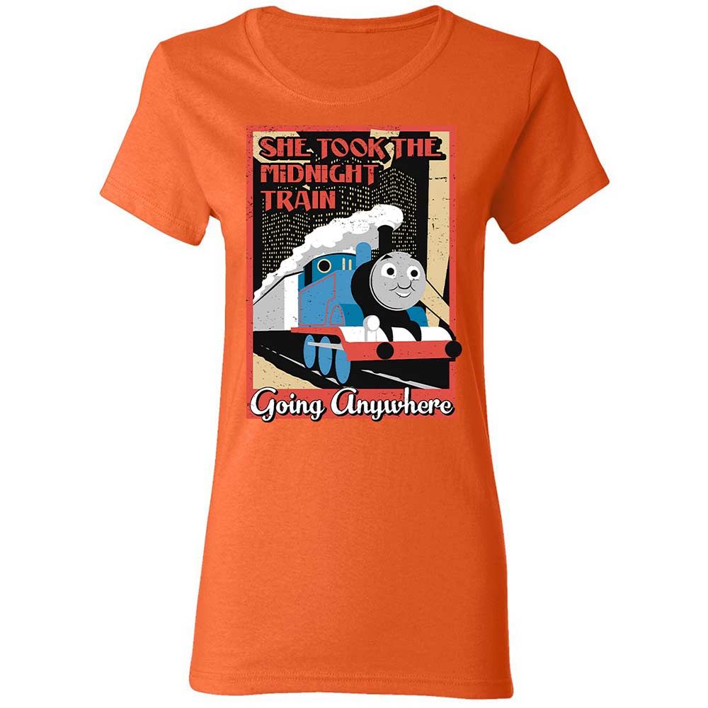 Women's T-Shirt - MSQ67Y5F - Orange - 12