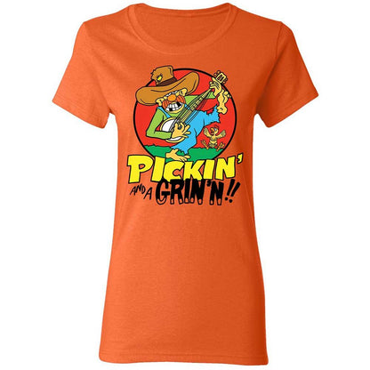 Pickin' and a Grinnin - Orange - 12