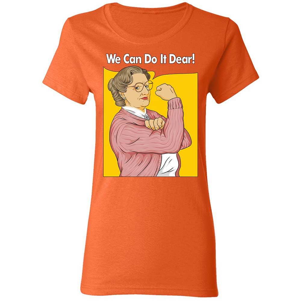 We Can Do It Dear - Orange - 12