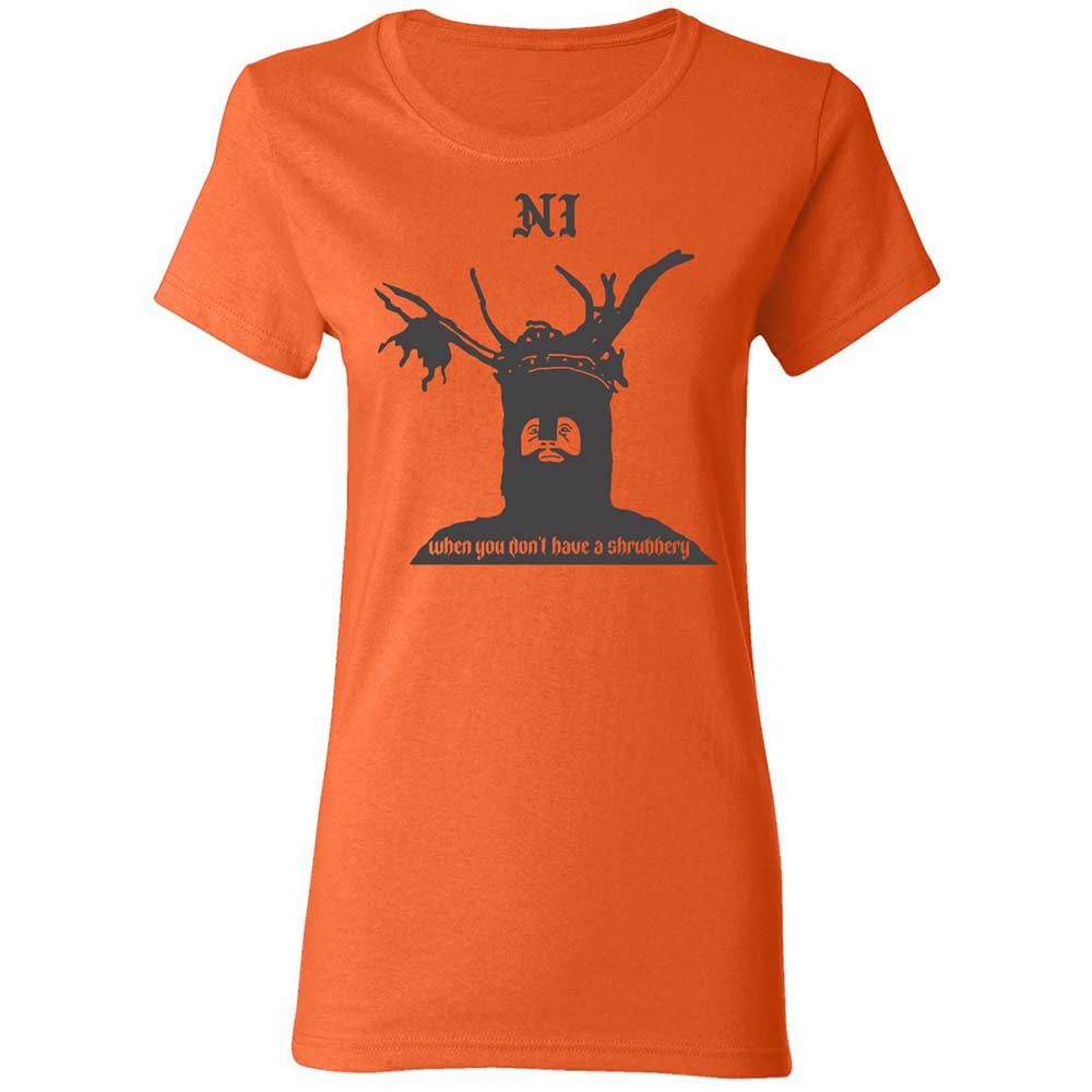 Ni When you don't have a shrubbery - Orange - 12