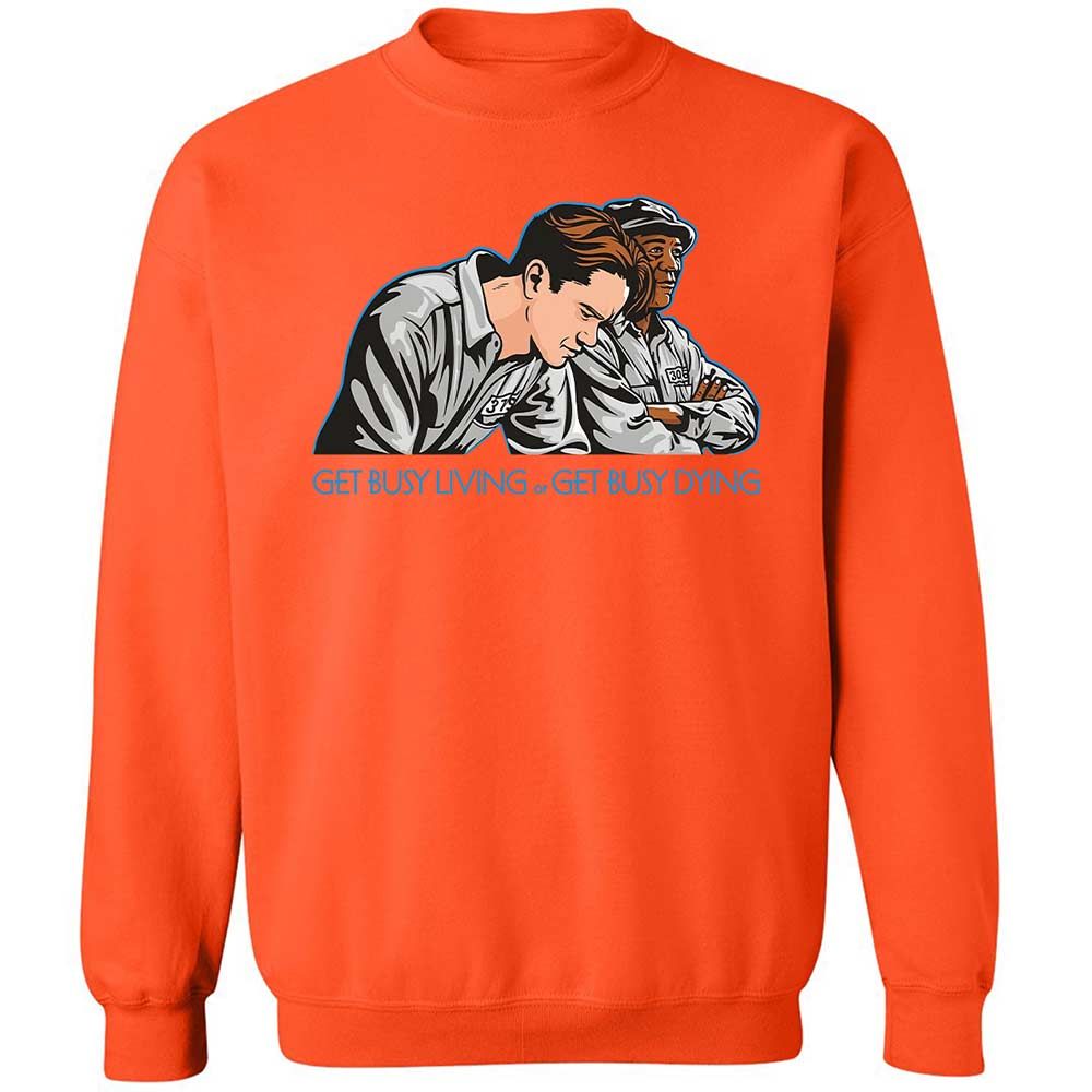 Get Busy Living - Orange - 12