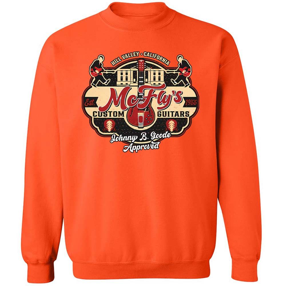 Classic Unisex Sweatshirt - 499VVSEE - Orange - 12