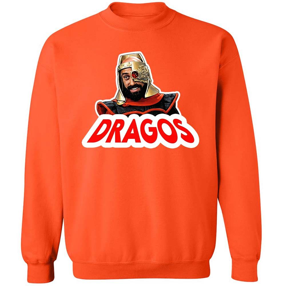 Classic Unisex Sweatshirt - B9ATDV4W - Orange - 12
