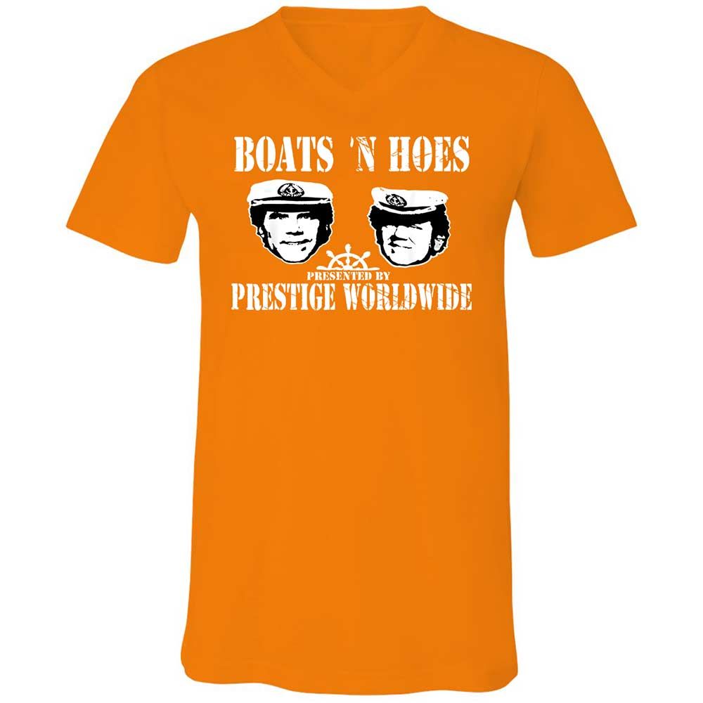 Unisex V-Neck T-Shirt - Y593G29A - Orange - 12