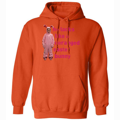 He Looks Like a Deranged Easter Bunny - Orange - 12