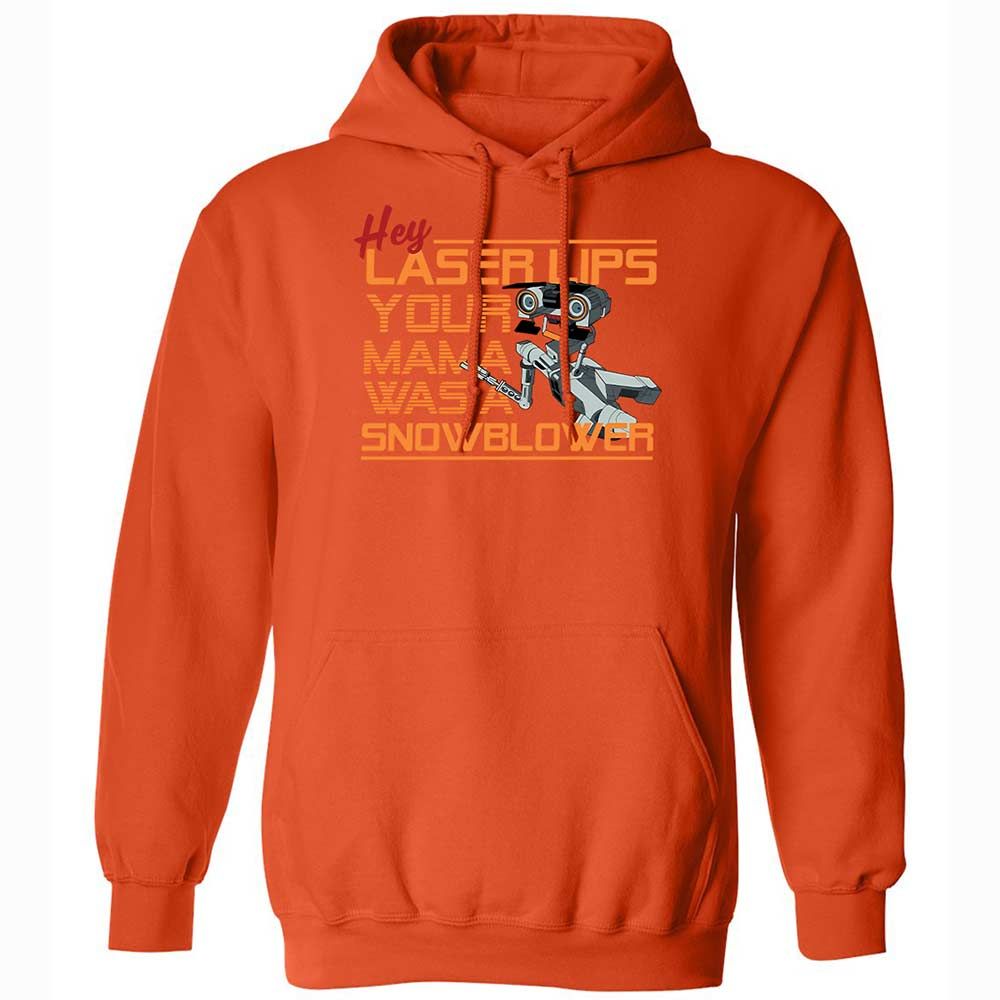Your Mama was a Snowblower - Orange - 12