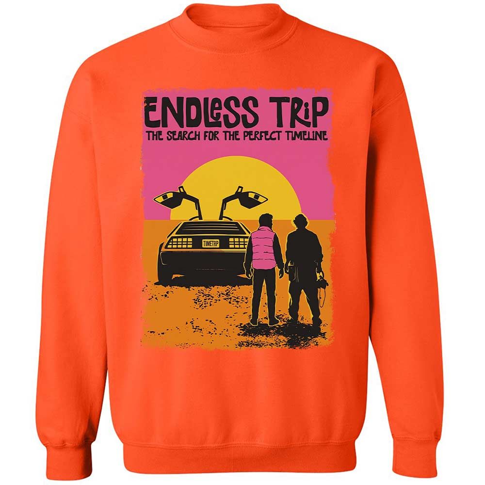 Classic Unisex Sweatshirt - 3MYKJMUP - Orange - 12