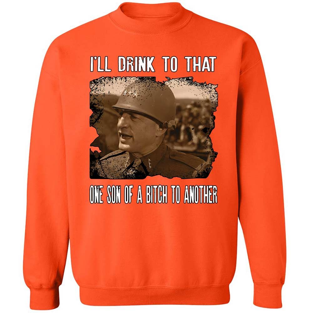 Classic Unisex Sweatshirt - 75ZFJTLE - Orange - 12