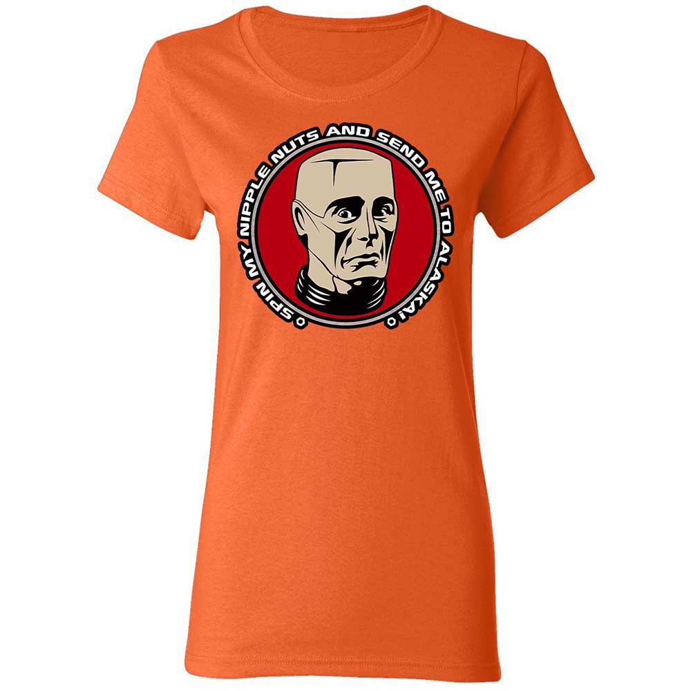 Women's T-Shirt - Q9EH9XB7 - Orange - 12