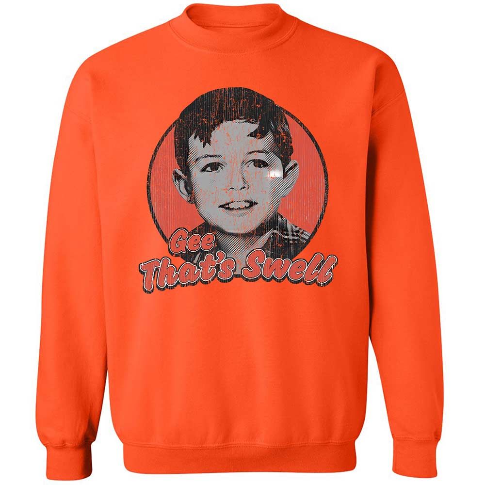 Classic Unisex Sweatshirt - 7E5KNL3D - Orange - 12