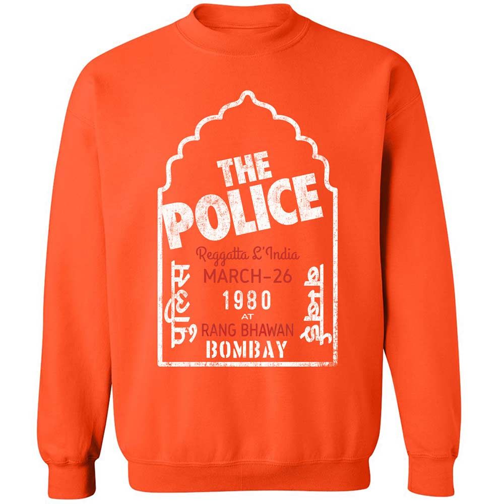 Classic Unisex Sweatshirt - Q45MC7JT - Orange - 12