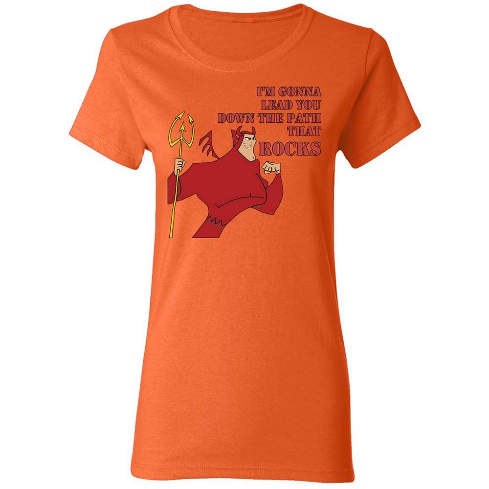 Women's T-Shirt - 1LUMMT7Z - Orange - 12