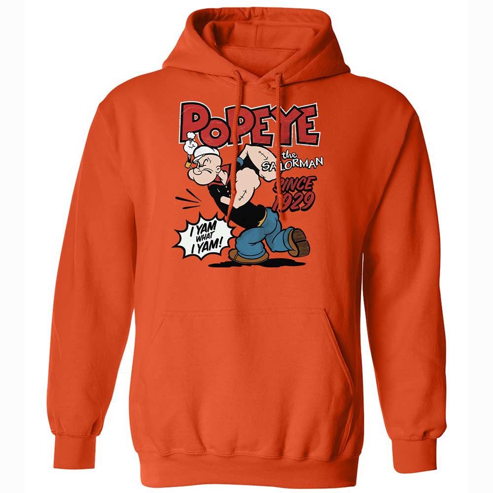 Classic Unisex Hoodie - ESA9ZN98 - Orange - 12