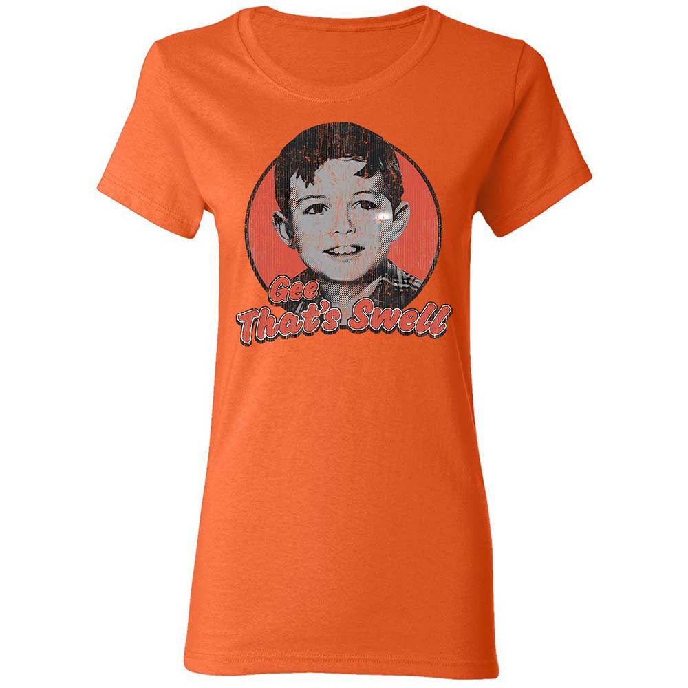 Women's T-Shirt - 21T1ZXQB - Orange - 12