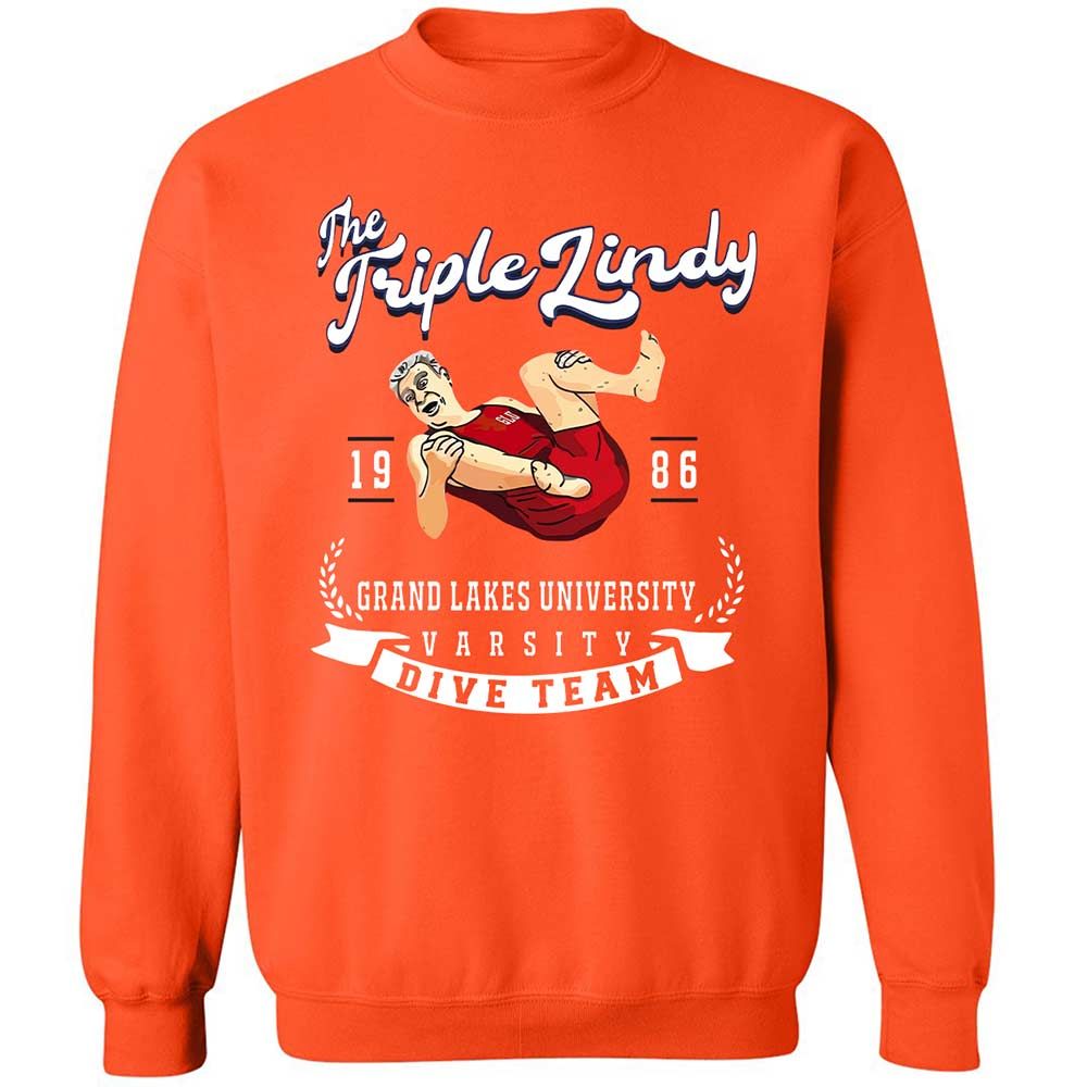 Classic Unisex Sweatshirt - BY3NNTAS - Orange - 12