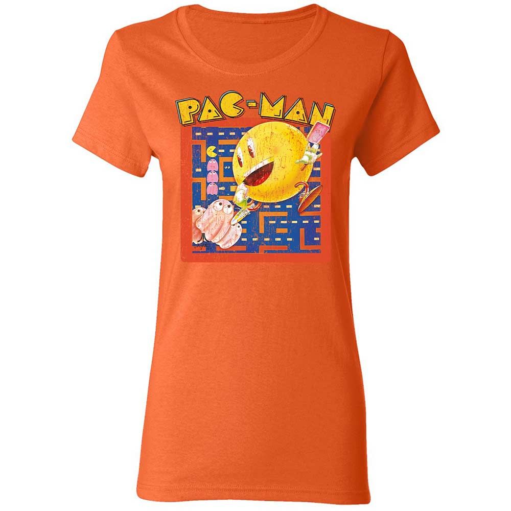 Women's T-Shirt - 7LC6FZKV - Orange - 12