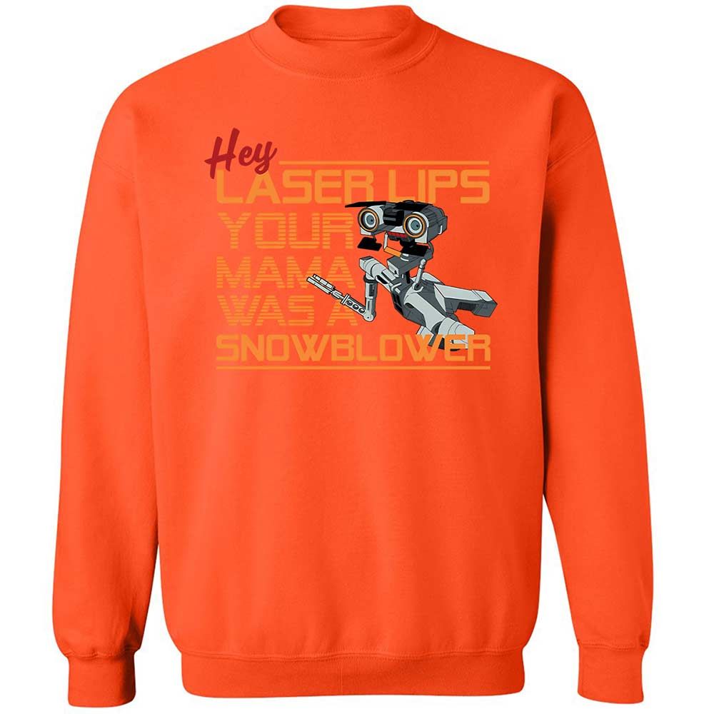 Your Mama was a Snowblower - Orange - 12
