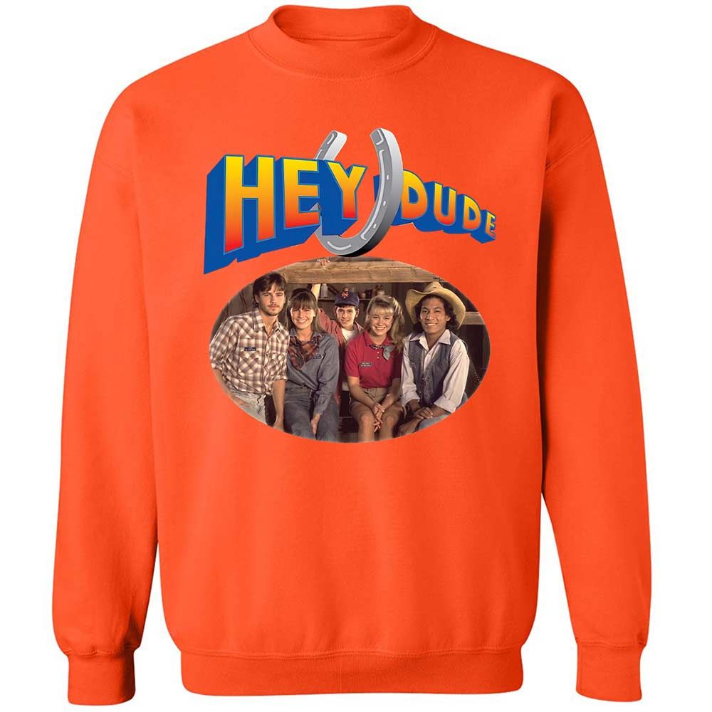 Classic Unisex Sweatshirt - 7FER4LST - Orange - 12