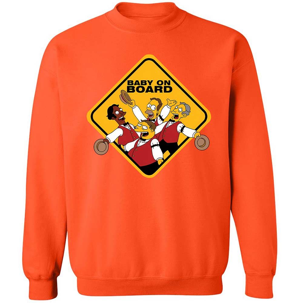 Baby on Board - Orange - 12
