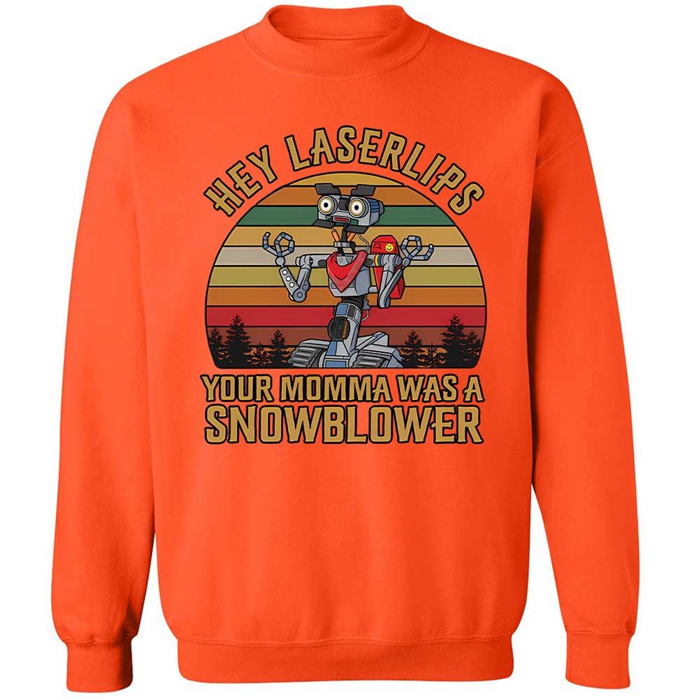 Classic Unisex Sweatshirt - HQBV4SXM - Orange - 12