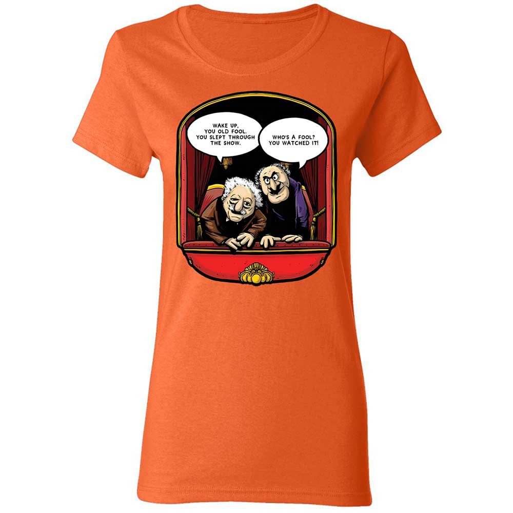 Statler and Waldorf (Wake Up) - Orange - 12