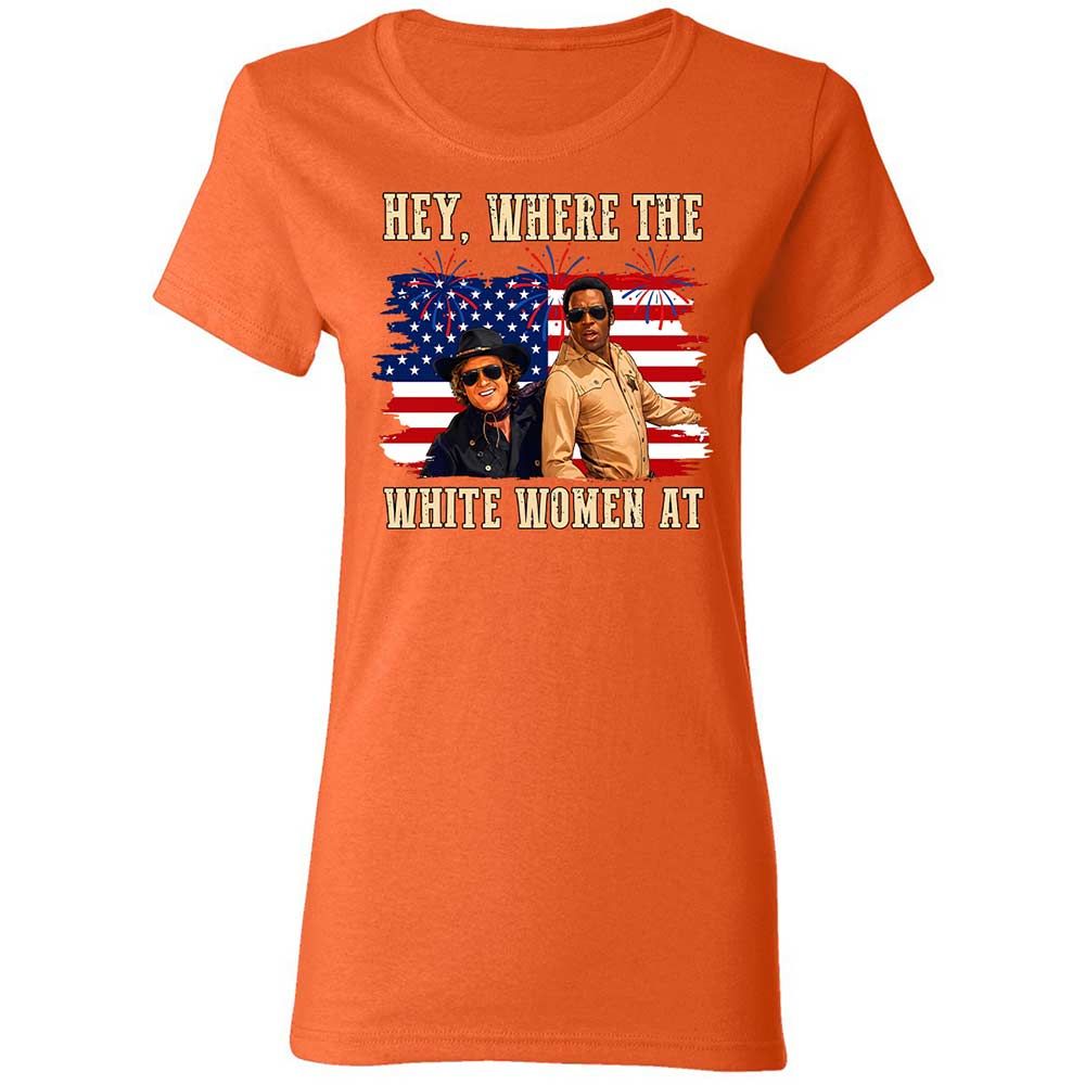 Hey Where The White At - Orange - 12