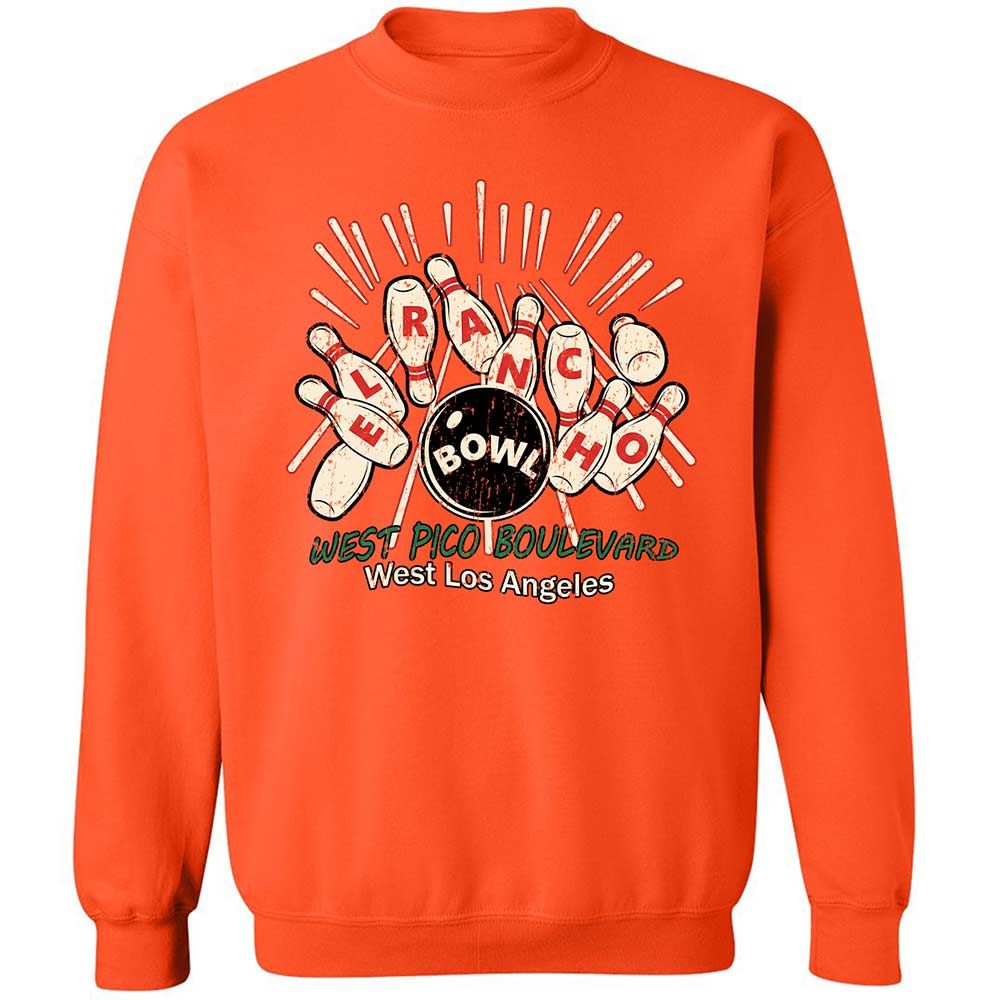 Classic Unisex Sweatshirt - 4Q2CGE6L - Orange - 12
