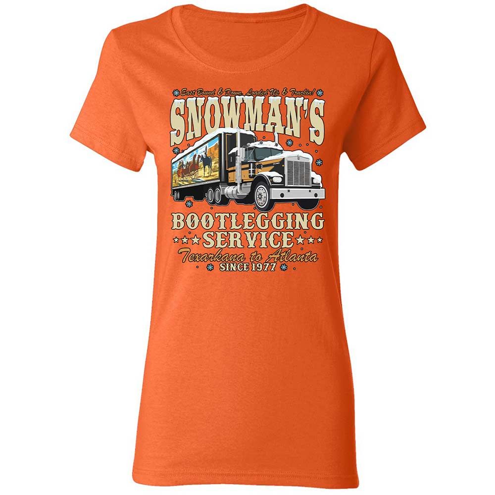 Snowman's Bootlegging Service - Orange - 12