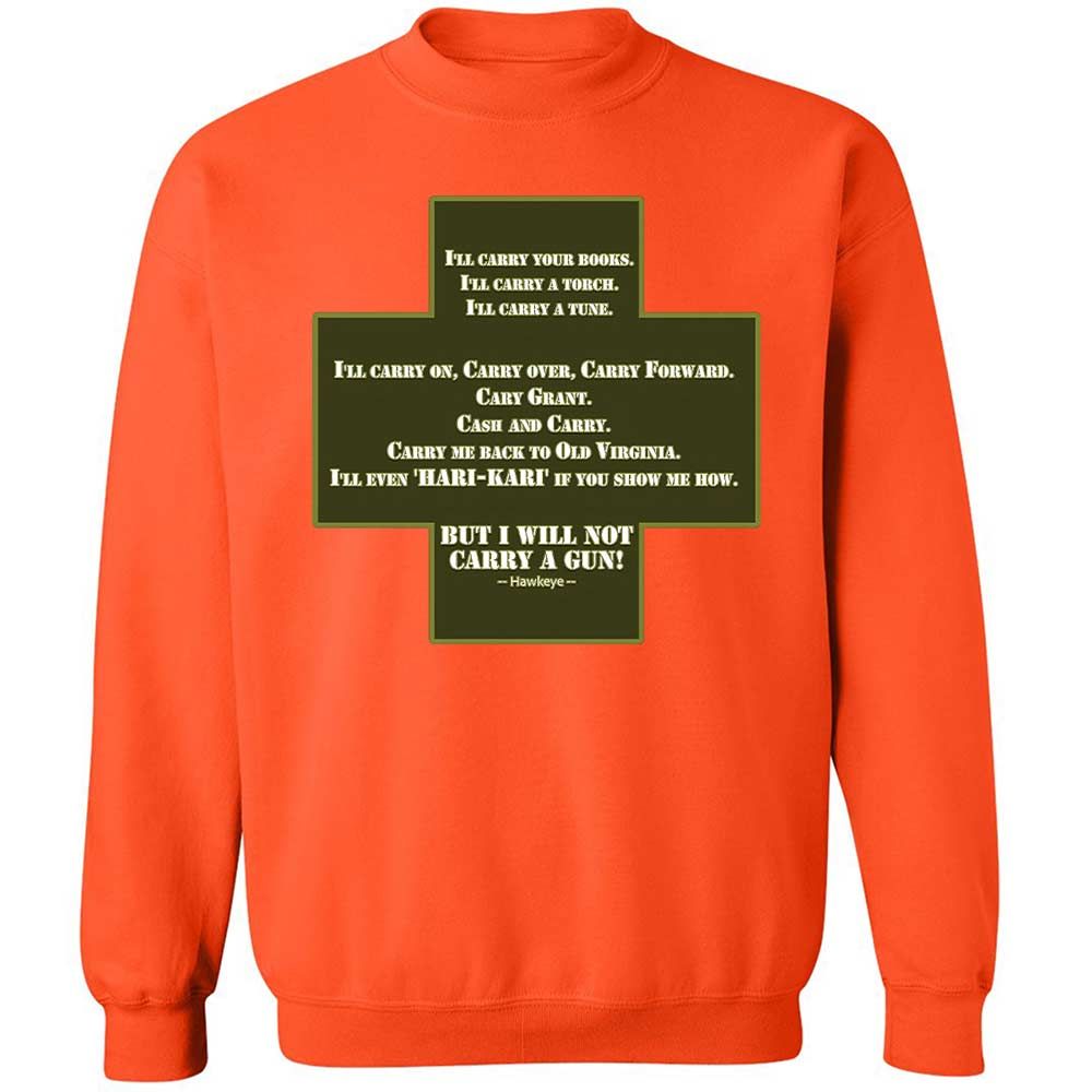 I Will Not Carry a Gun - Orange - 12